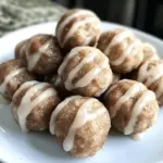 Cinnamon Roll Protein Bites