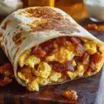 Bacon Egg Cheese Breakfast Burrito