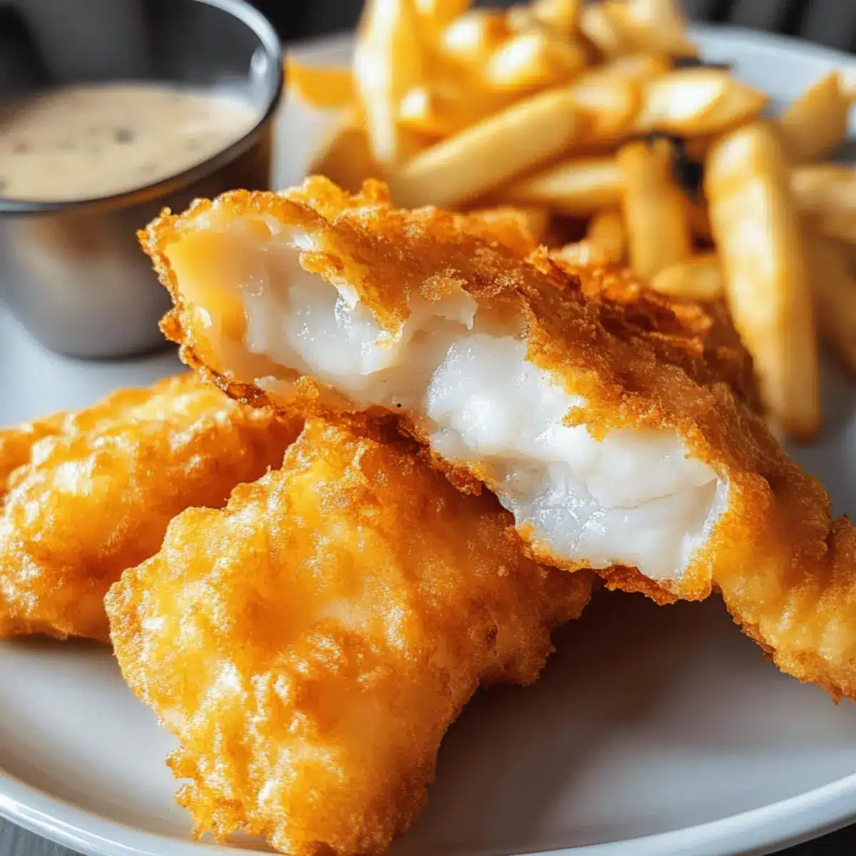 Batter Dipped Fish