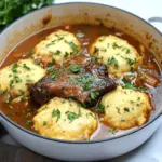 Short Rib Cornmeal Dumpling Soup