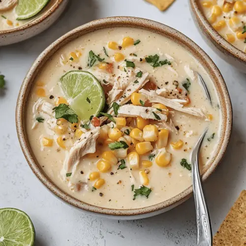 Mexican Street Corn White Chicken Chili