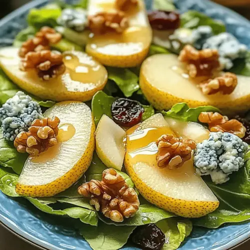 Barefoot Contessa Pear and Blue Cheese Salad