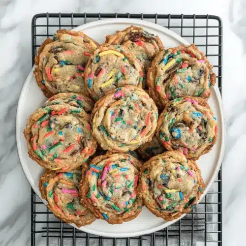 funfetti pan-banging cookies