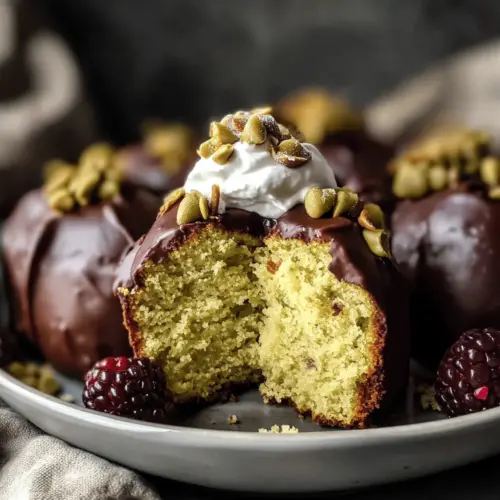 Dubai Chocolate Balls with Pistachio Kunefe Filling