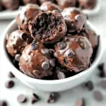 No-Bake Cottage Cheese Brownie Batter Protein Bites