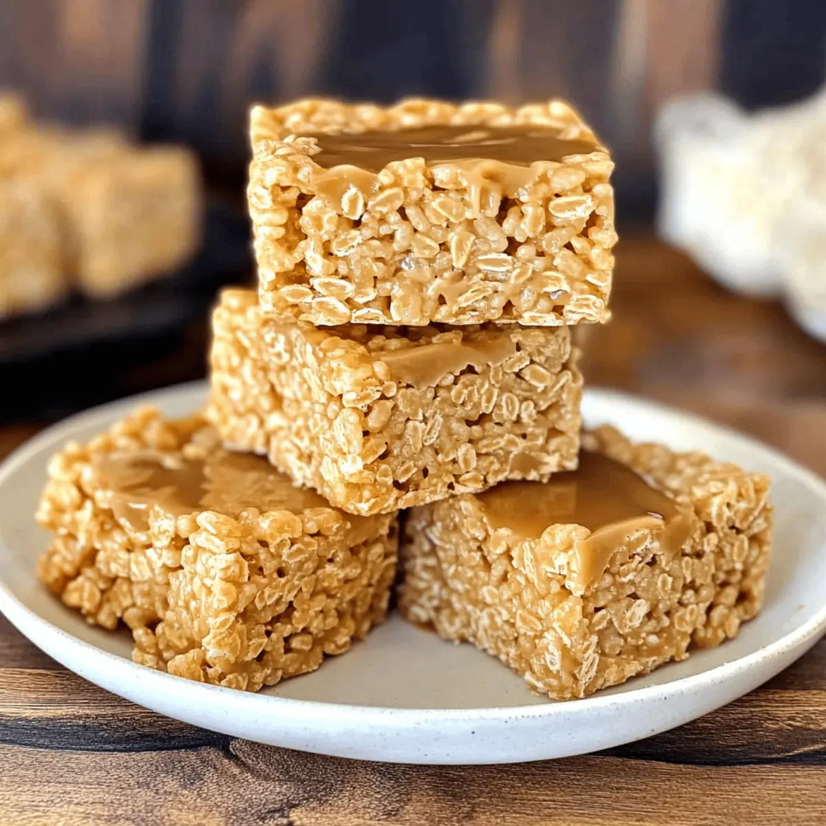 Biscoff Rice Krispie Treats