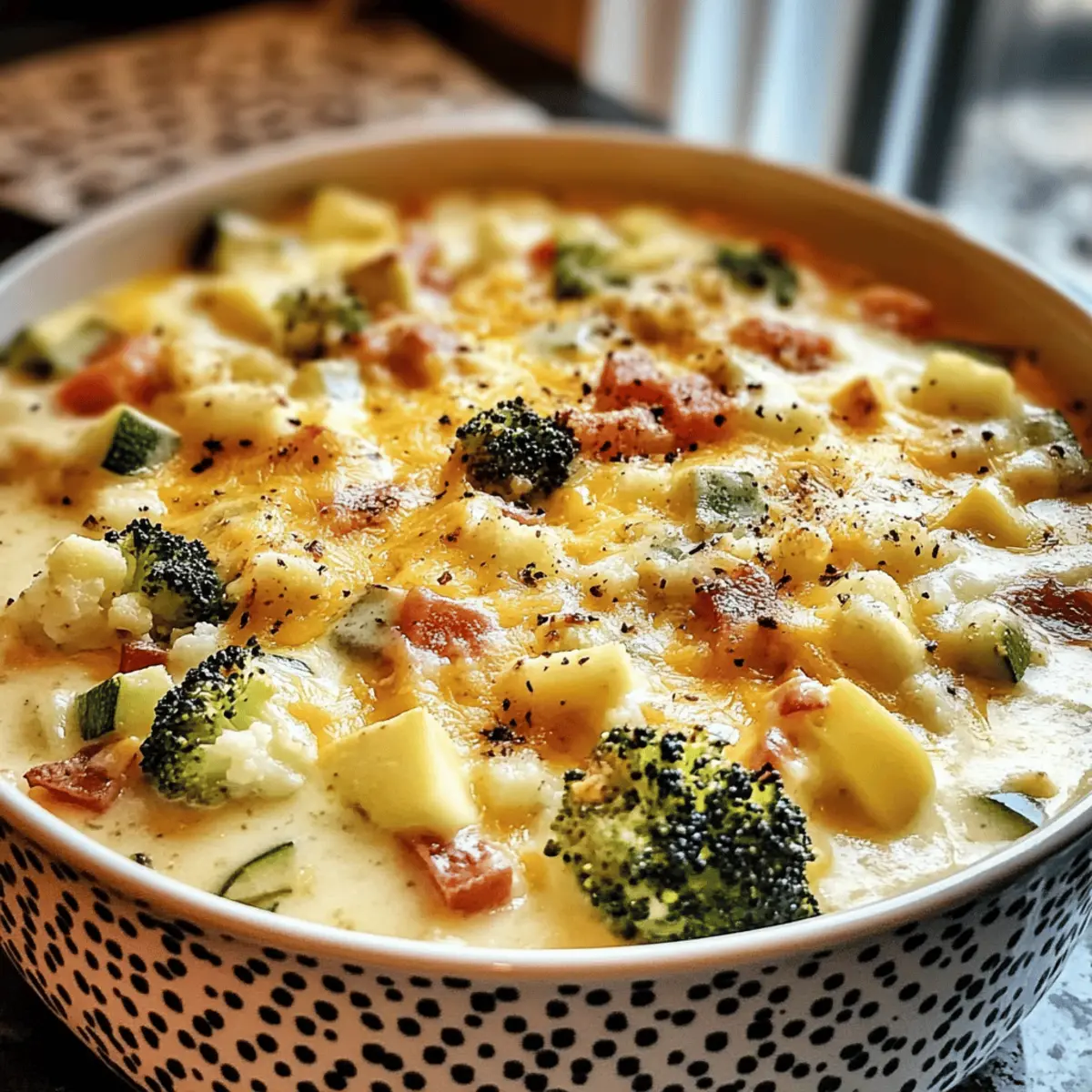 Loaded Creamy Broccoli Potato Soup