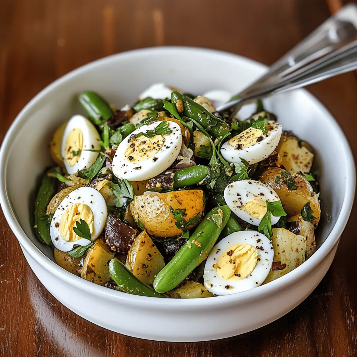 French-Style Potato and Green Bean Salad
