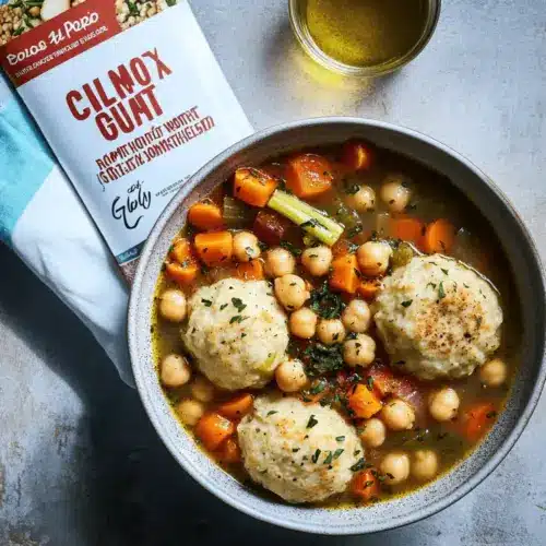 Greekstyle Chickpea Stew with Dumplings