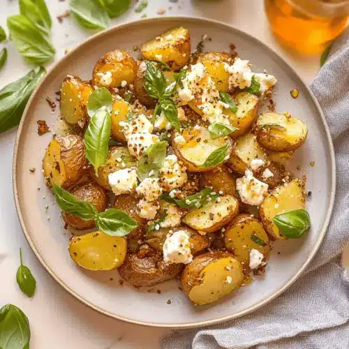 Baked Feta Potatoes