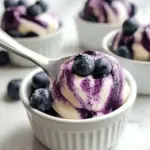 Blueberry Swirl Yogurt Bites