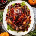 Cranberry Maple Roast Chicken
