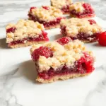 Fabulous Five Ingredient Raspberry Bars