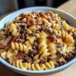 Loaded Bacon Cheeseburger Pasta