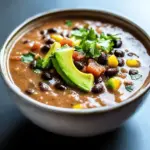 Mexican Style Black Bean Soup