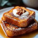 Pumpkin French Toast Breakfast