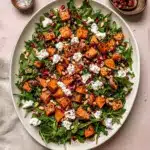 Roasted Sweet Potato Goat Cheese Salad