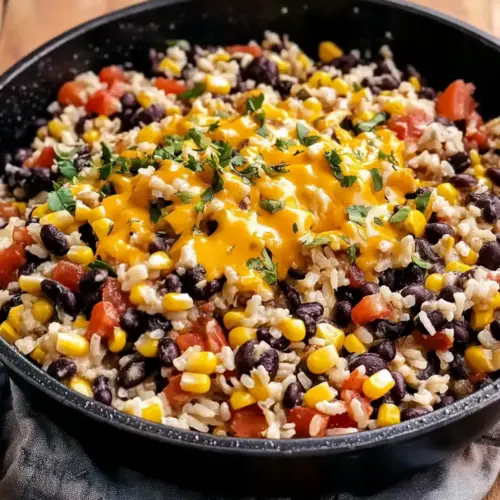 Quick and Easy Southwest Beans and Rice
