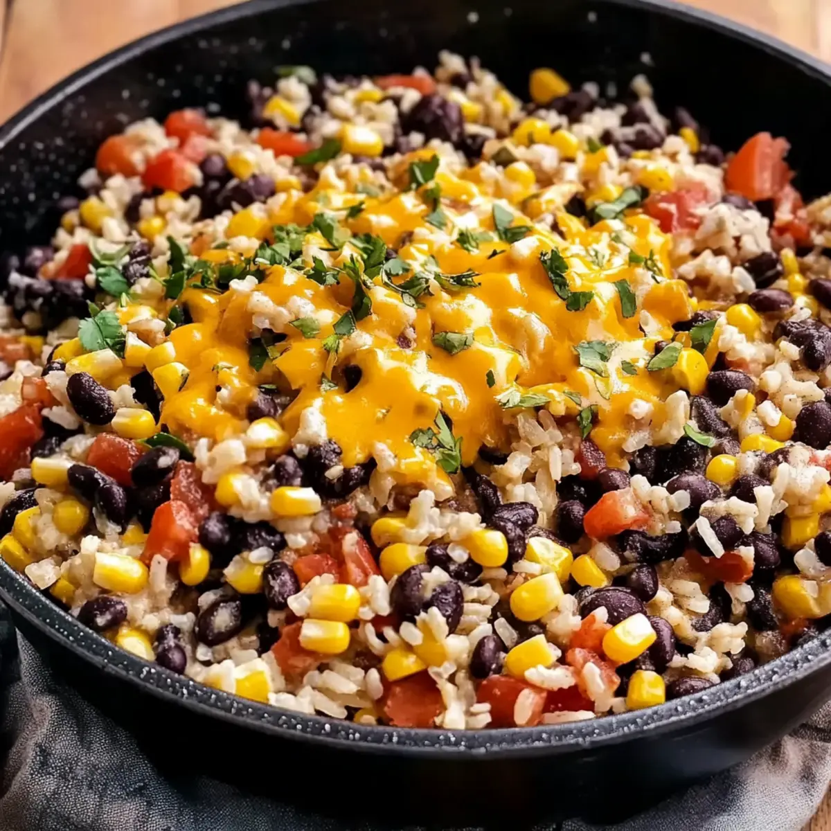 Quick and Easy Southwest Beans and Rice