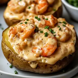 Seafood Stuffed Potatoes