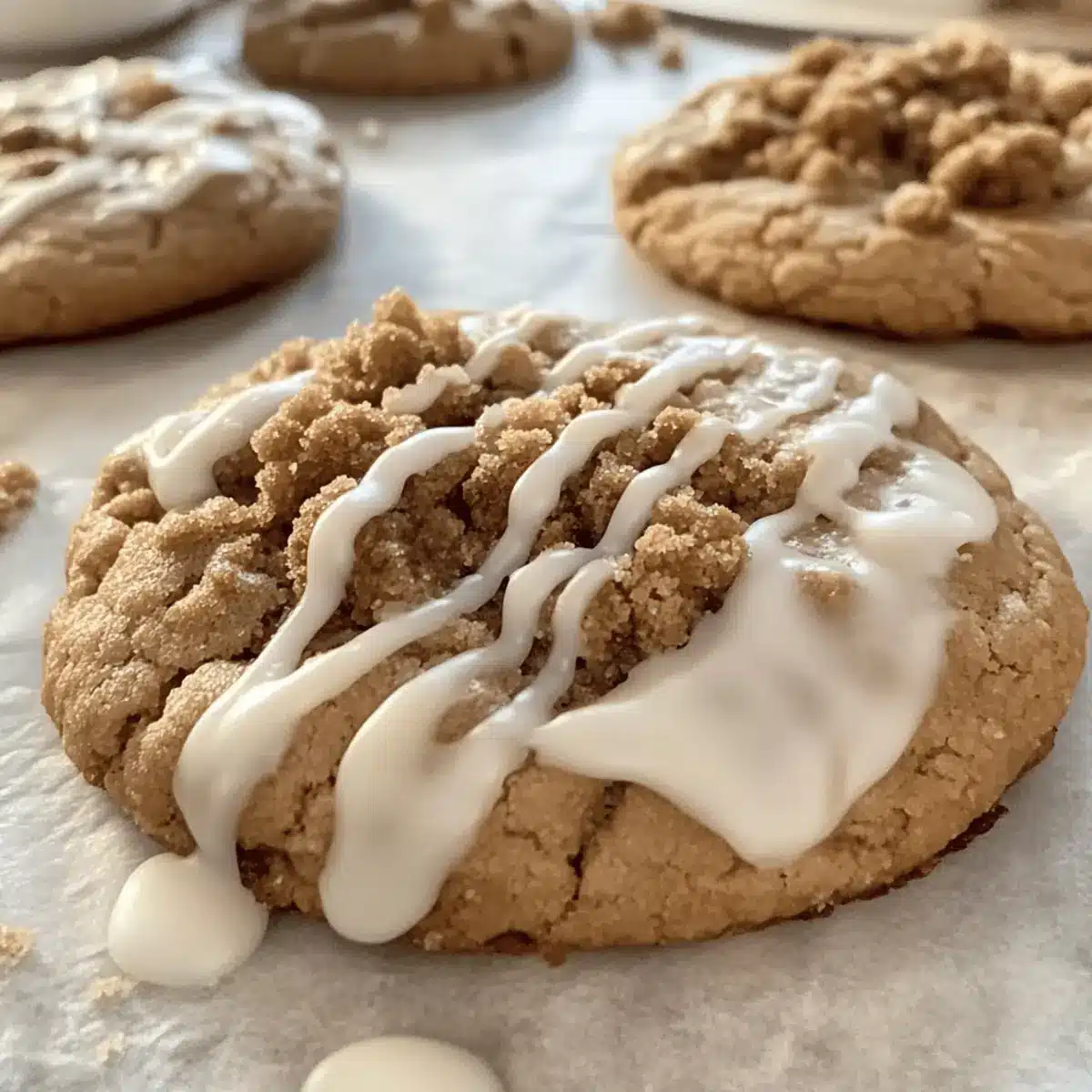 Delectable Gilmore Girls Coffee Cake Cookies