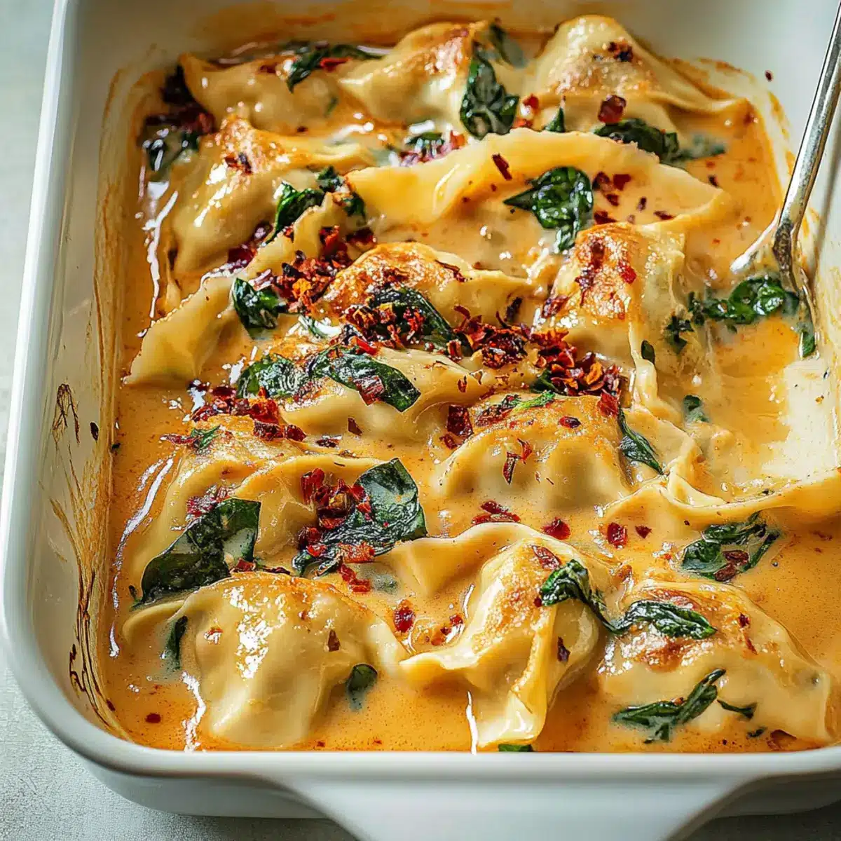 Trader Joe’s Viral Dumpling Bake