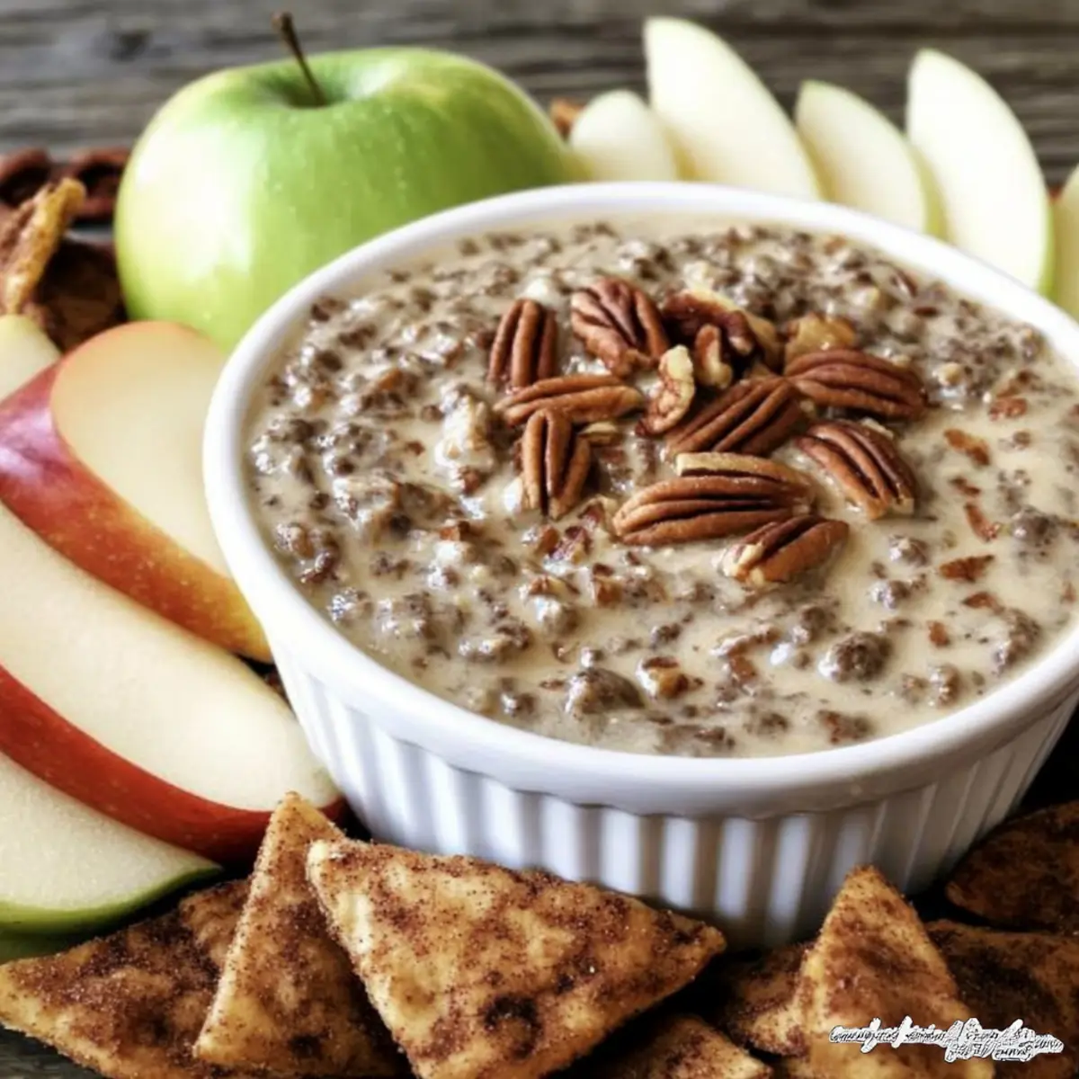 Crock-Pot Pecan Praline Dip
