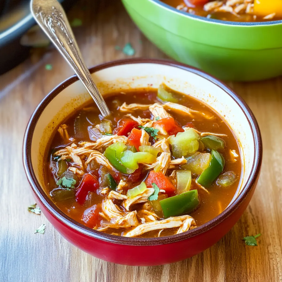 Chicken Fajita Soup