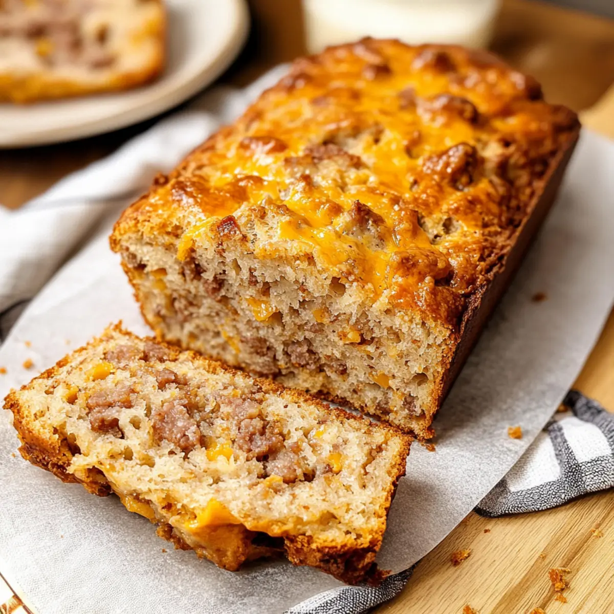 Sausage And Cheese Bread