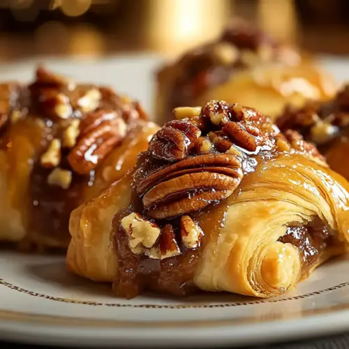 Pecan Pie Crescents