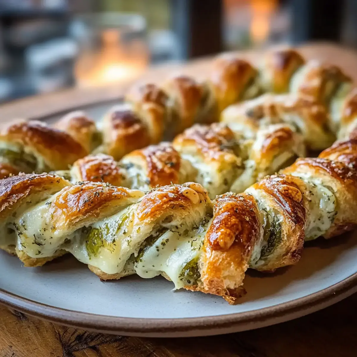 Dill Pickle Bread Twists