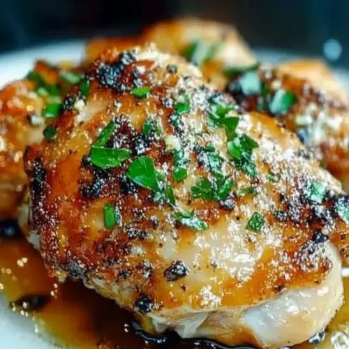 Garlic Butter Baked Chicken Thighs