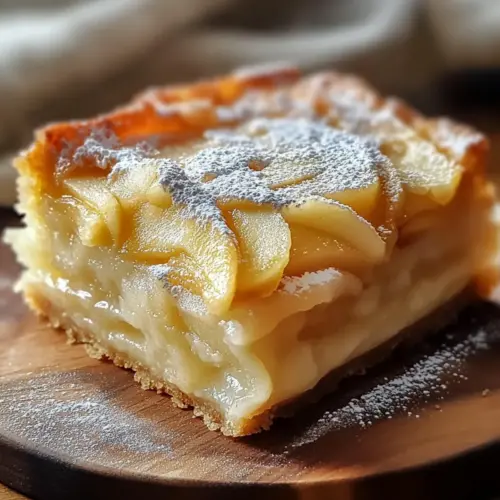 French Apple Invisible Cake