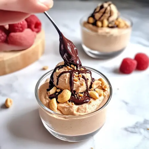 Cottage Cheese Peanut Butter Mousse