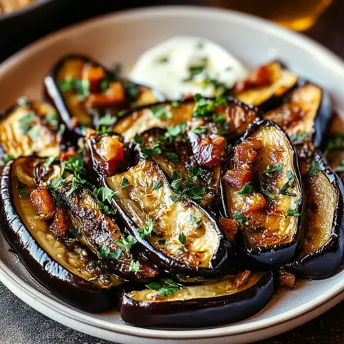 Mediterranean Roasted Eggplant