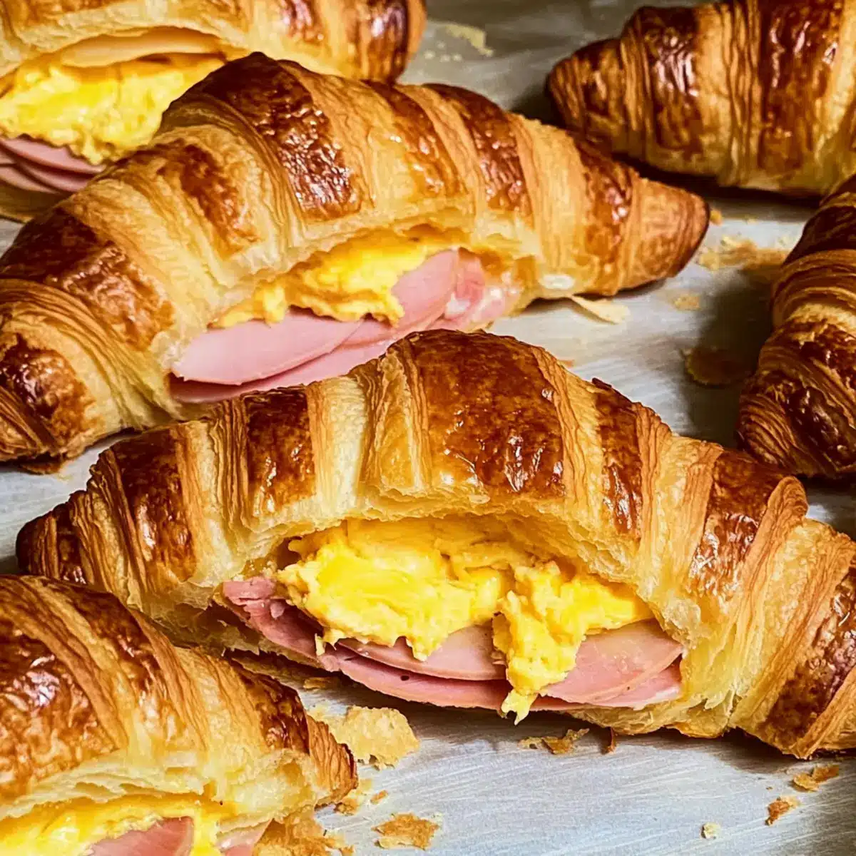 Croissant Breakfast Sandwiches