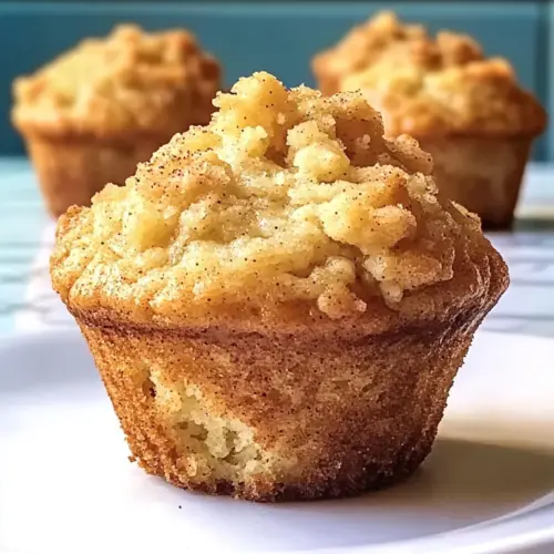 Coffee Cake Greek Yogurt Muffins