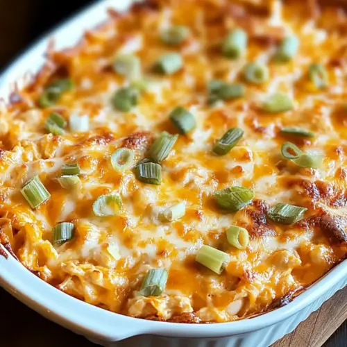 Easy Baked Buffalo Chicken Dip