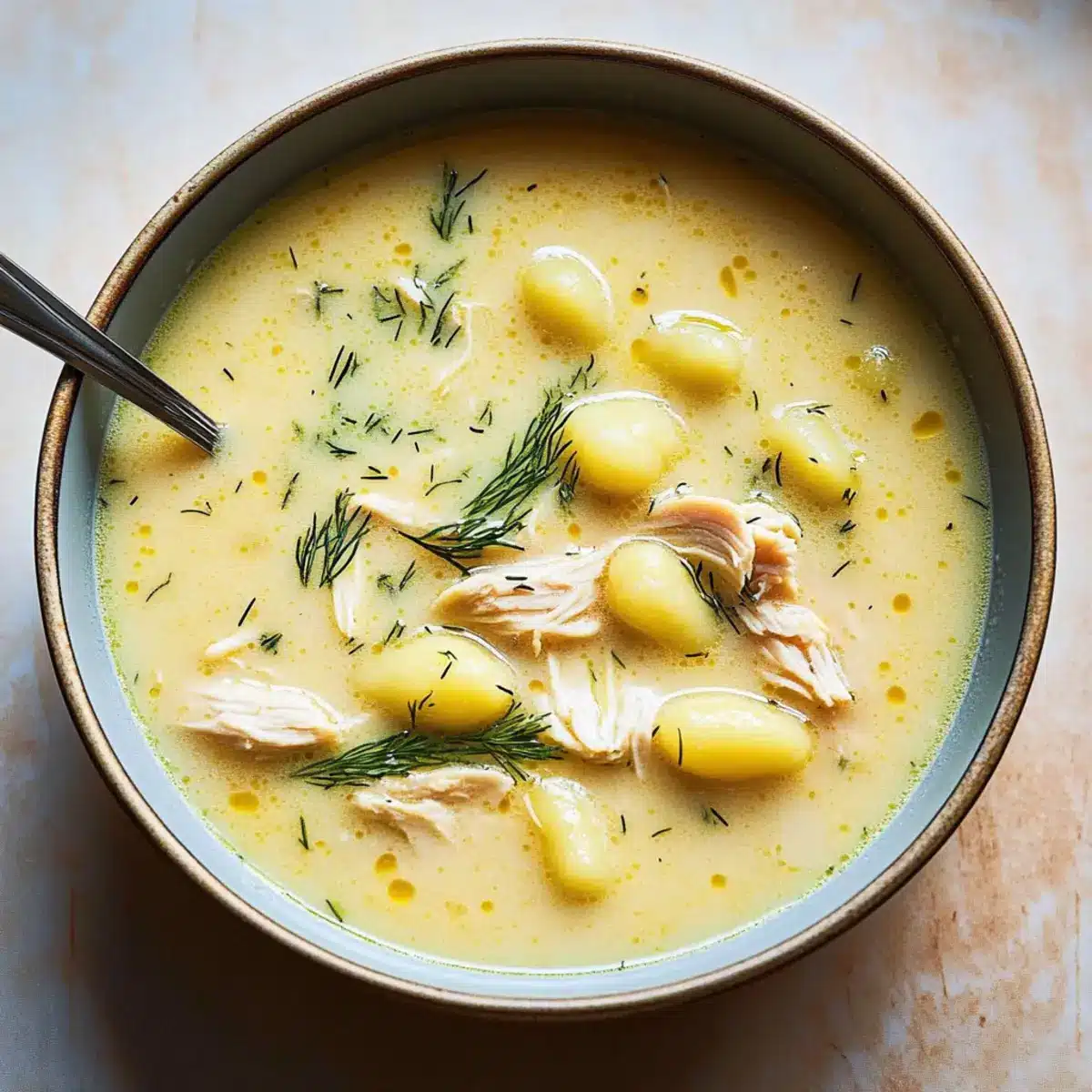 Avgolemono Chicken Soup