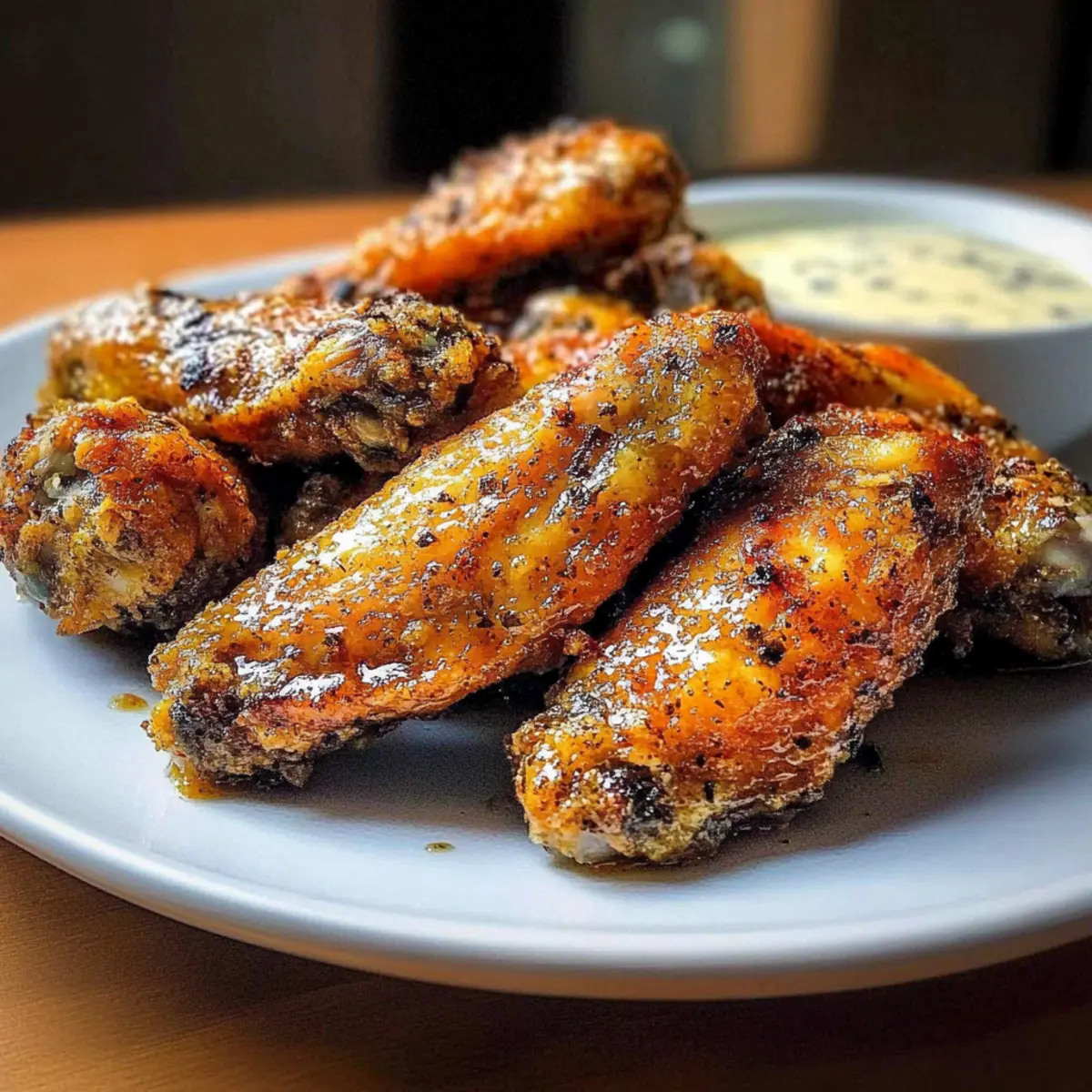 Baked Ranch Chicken Wings
