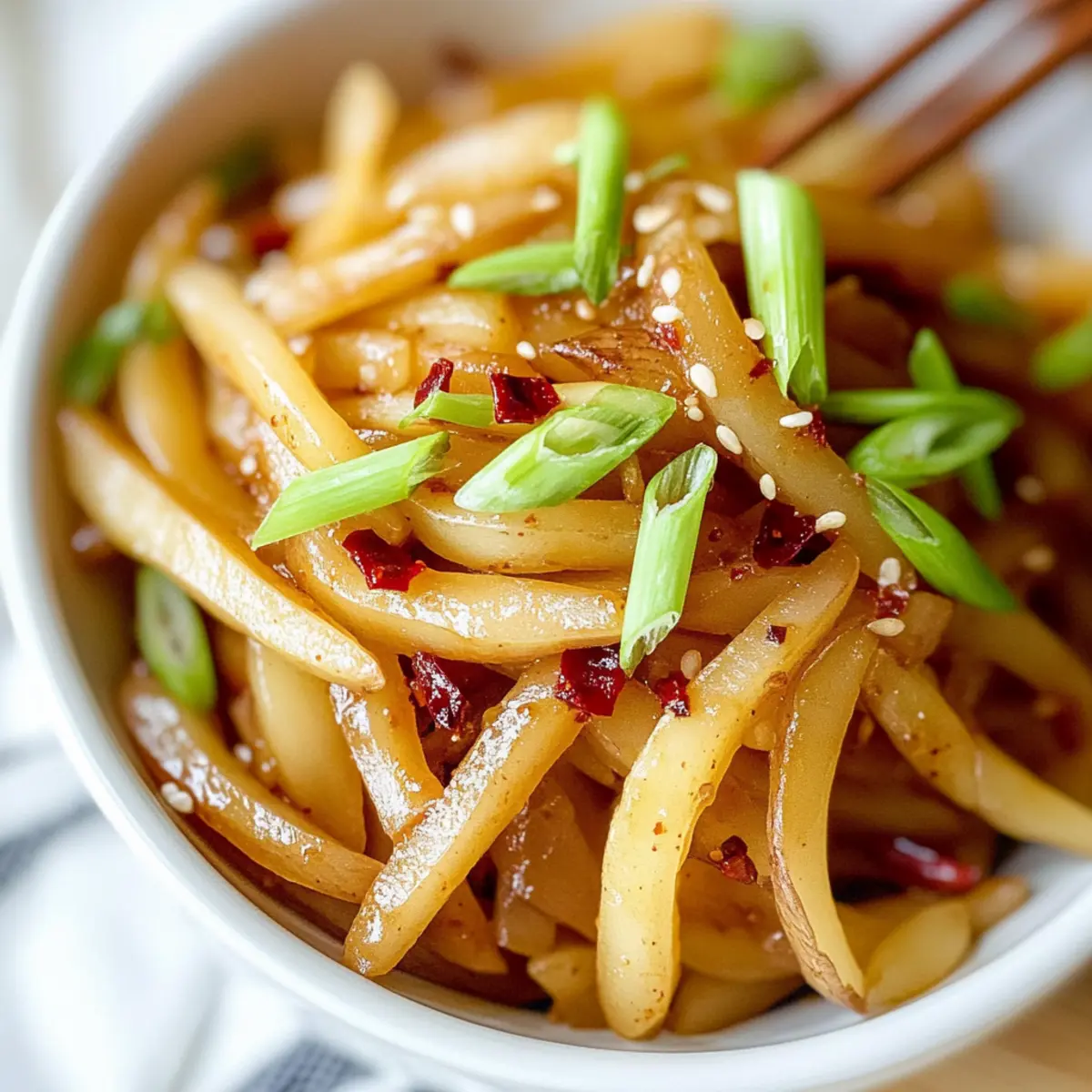 Szechuan with Vinegar and Chili