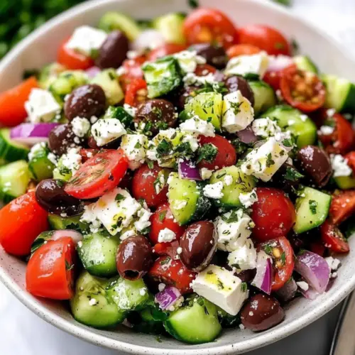 Mediterranean Salad with Feta