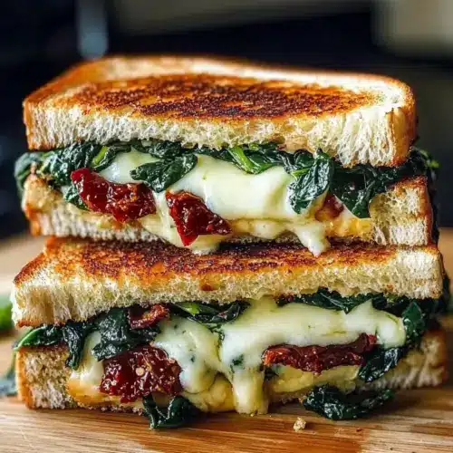 Tomato Spinach and Ricotta Grilled Cheese