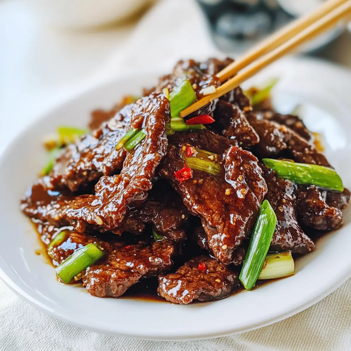 Mongolian Beef