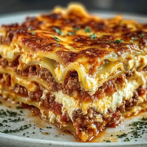 Easy Lasagna with Cheese