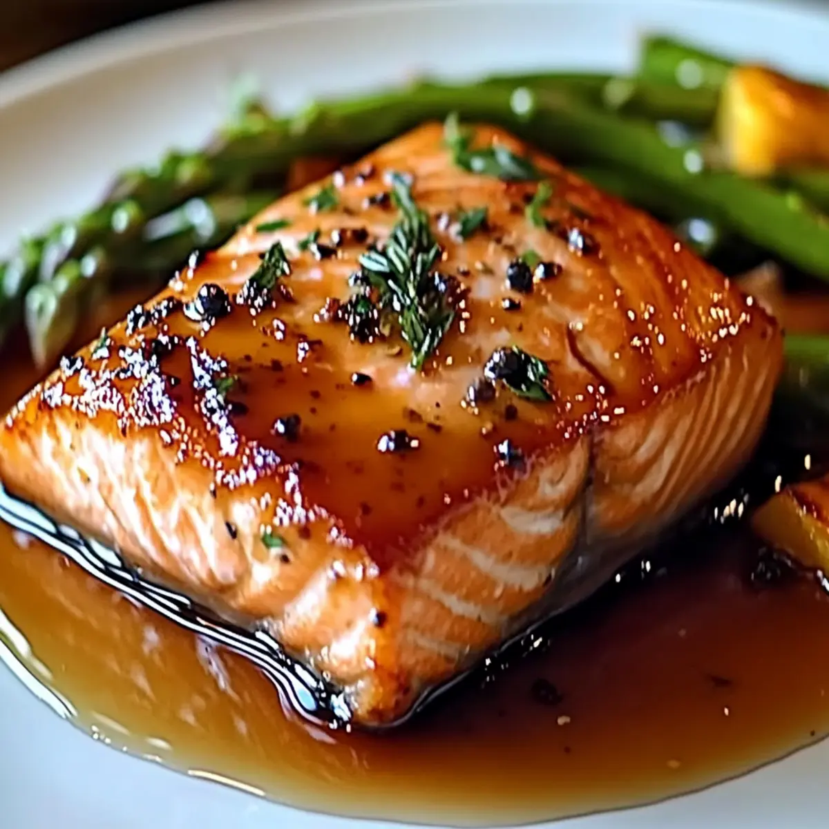 Maple-Glazed Salmon