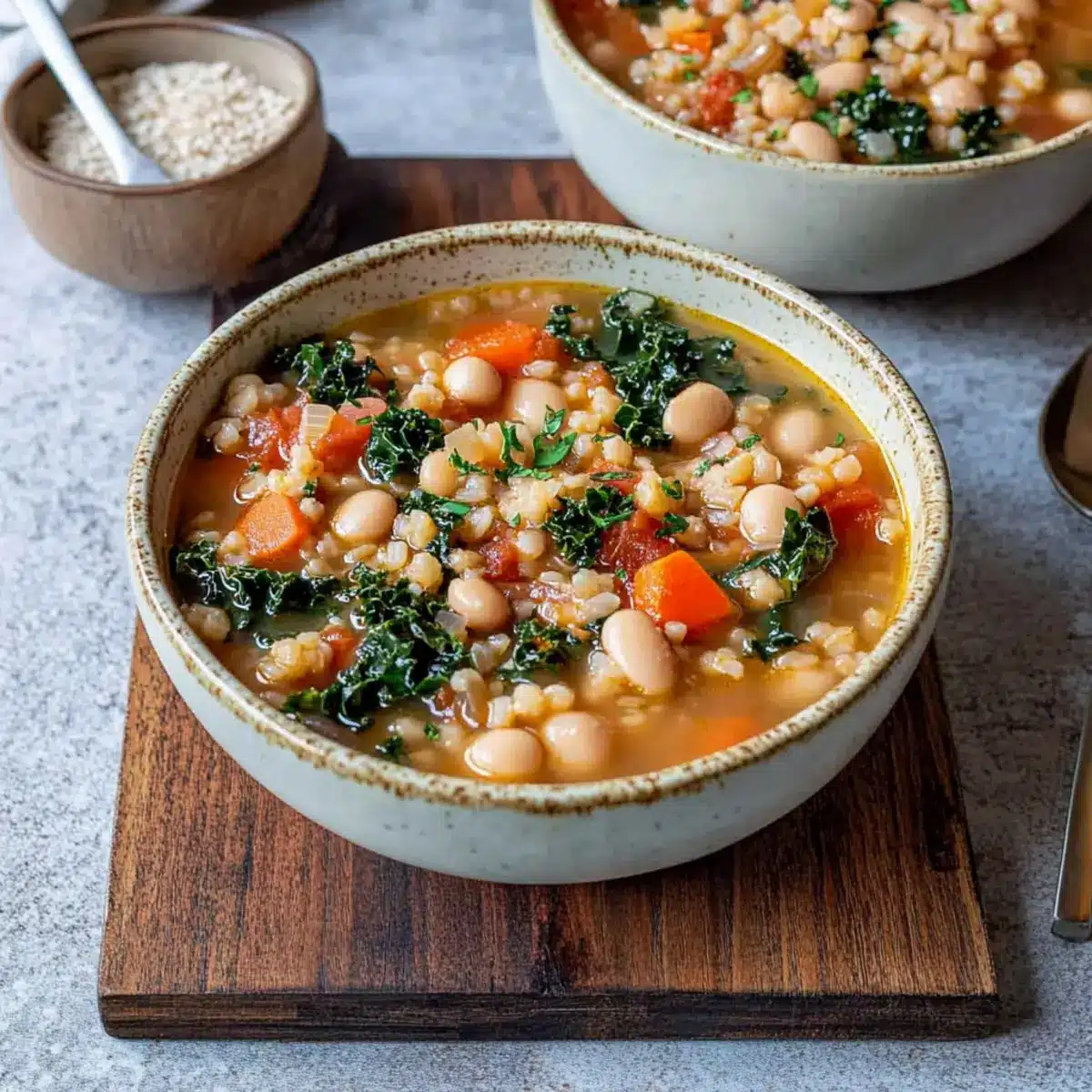 Tuscan Farro Soup