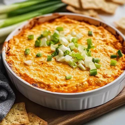 High Protein Buffalo Chicken Dip