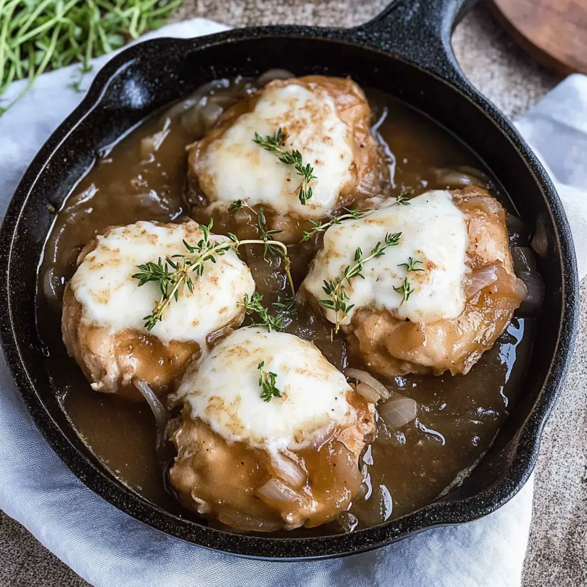 Pot French Onion Chicken