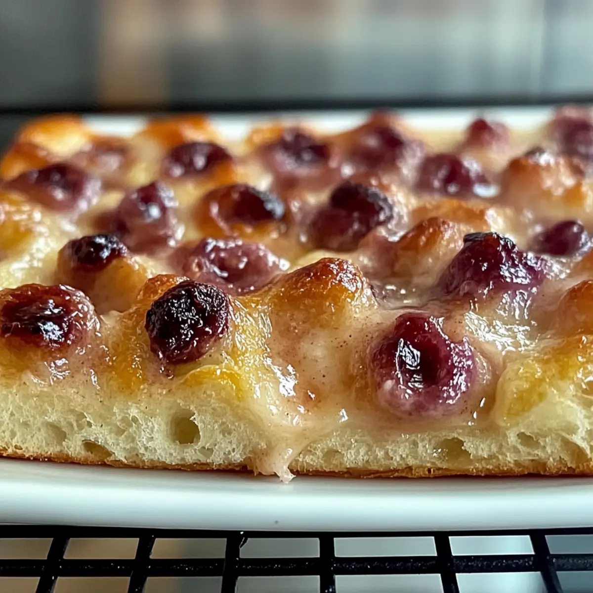 Sweet Cinnamon Swirl Focaccia